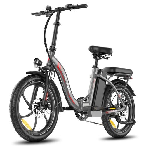Vélo Électrique Fafrees F20+ - Moteur 250w Batterie 36v20ah Pneus De 20 Pouces Frein À Disque Mécanique - Gris