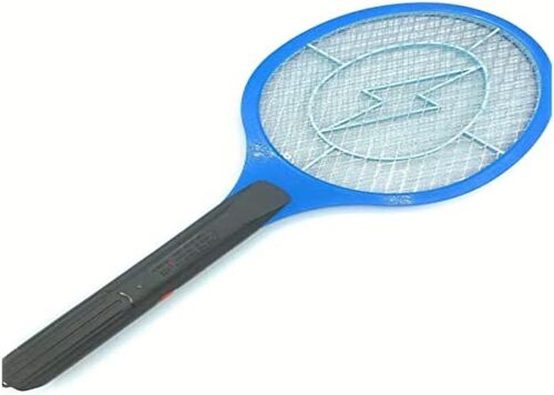 Rechargeable Electric Racket Kill Mosquitoes Flies Insect Home & Camping