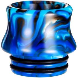 KALANKA-810 Drip Tip Remplacement Résine Goutteur Vape Accessoires (Bleu)