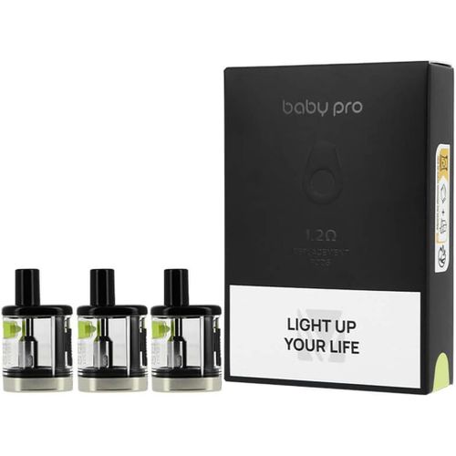 KALANKA-Vaptio AVOCADO BABY Pro Pod 3,5 ml Résistance d'atomiseur 0,6 ohm Accessoires de cigarette électronique Sans E Liquide Sans Nicotine (AVO BABY PRO POD_1,2 ohm)