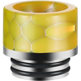 KALANKA-810 Drip Tip 810 Drip Tip Lot de 810 embouts en acier inoxydable pour réservoir Geekvape Zeus X Z Max Drag 4 Argus GT 2 Uforce L Maat Jaune