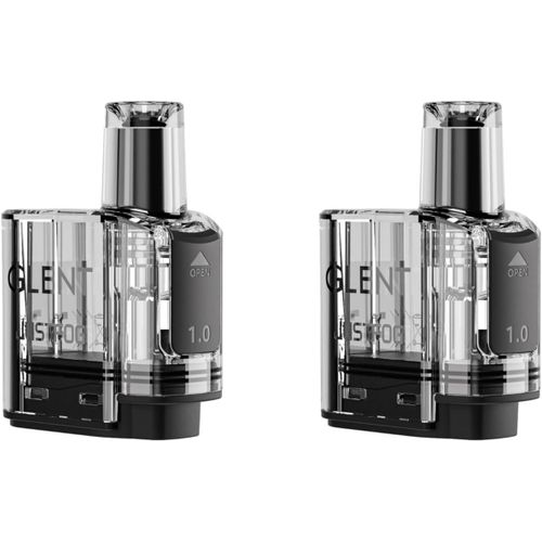 KALANKA-GLENT POD Résistance 1.0 Ohm (2 unités par paquet) Tank de 3,5 ml, Technologie Mesh pour cigarette électronique GLENT (Produit sans Nicotine)