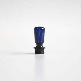 KALANKA-Embout buccal 510 MTL Drip Tip en résine et acier inoxydable pour réservoir 510 filetage RTA RDA Subohm (noir bleu)