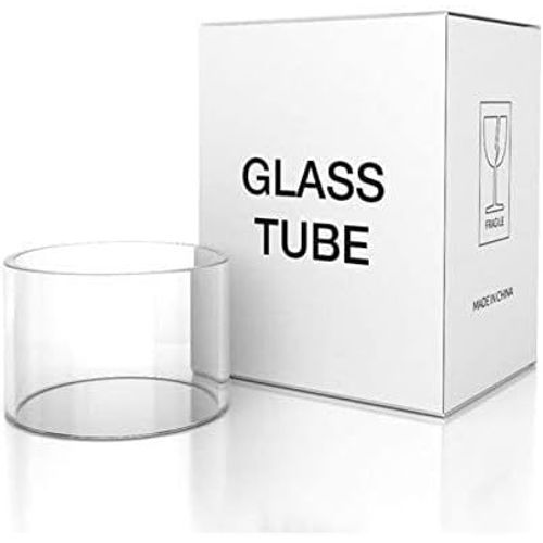 KALANKA-1pc tube en verre de rechange Vaptio Solo 2 pour atomiseur de 4,0 ml, tube en verre pour cigarettes électroniques, taille 24 x 17 mm, sans e-liquide, sans nicotine (SOLO 2 Glass 4 ml)