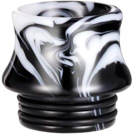 KALANKA-810 Drip Tip Remplacement Résine Goutteur Vape Accessoires (Noir)