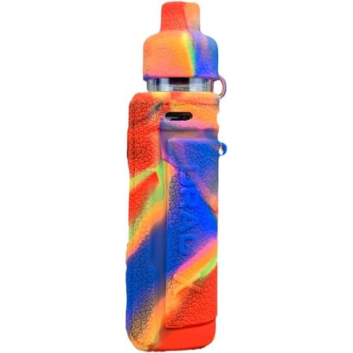 Kalanka-Coque Texturée En Silicone Pour Voopoo Drag X Pnp-X (Arc-En-Ciel)