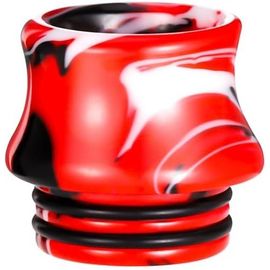 KALANKA-810 Drip Tip Remplacement Résine Goutteur Vape Accessoires (Rouge)