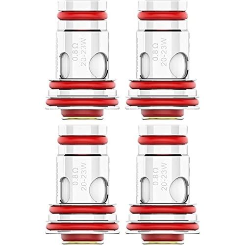 KALANKA-UN2 Meshed-H Coils (0,8 Ohm), Têtes d'atomiseur MTL Aeglos pour e-cigarette, 4 pièces, sans nicotine