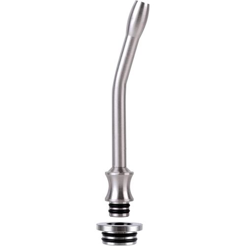 KALANKA-510 810 2 in 1 Extra Longue Courbé Inox Drip Tip Embouchures avec Adaptateur 810 pour Réservoir Atomiseur RDA Cigarette électronique, Sans Nicotine Ni Tabac 112412