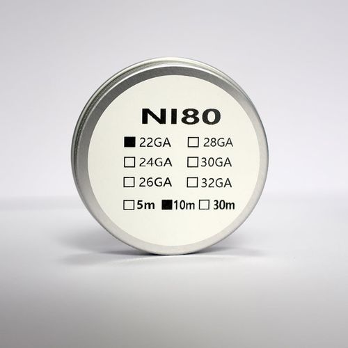 KALANKA-Ni80 Bobine de résistance à la chaleur DIY 10 m pour réservoir Rta RDA RDTA Subohm (22Ga)