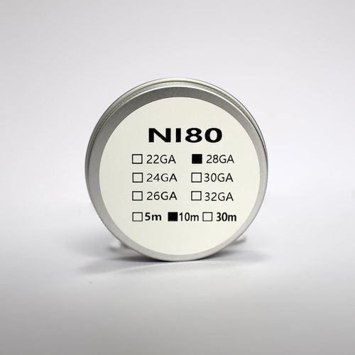 KALANKA-Ni80 Bobine de résistance à la chaleur DIY 10 m pour réservoir Rta RDA RDTA Subohm (28Ga)