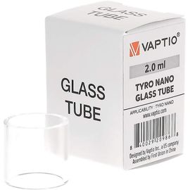 1PC Vaptio TYRO NANO Tube de verre de remplacement 2.0ML Atomiseur Cigarettes électroniques Tube de verre No E Liquid No Nicotine