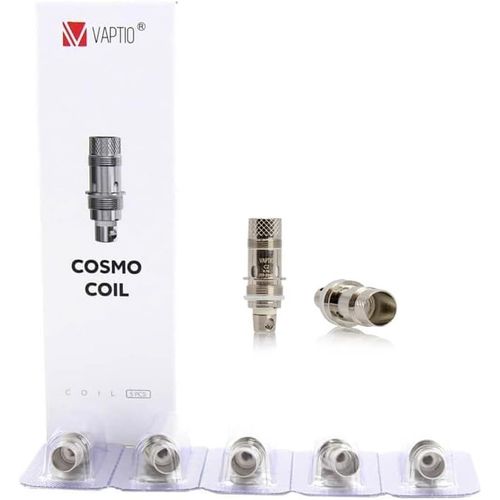KALANKA-Vaptio Bobines COSMO C2 Compatible avec COSMO/TYRO/TYRO NANO Résistance 0,7ohm (DL) 15-23W 5PCS/Pack Cigarettes électroniques accessoires Sans e liquide sans nicotine (COSMO C2 COIL_0,7ohm)