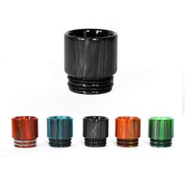 KALANKA-Vaportown 810 Drip Tip pour Geekvape Zeus Z FLI SMOK TF-D T-Air VOOPOO UFORCE X Maat Horizon Falcon Legend iTank T 2 Dead Rabbit V3 Drag 5 X-Priv Plus Aegis Legend 3 Tank Vape Embout (Noir)