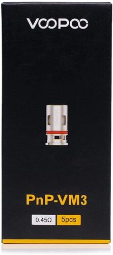 Pack de 5 résistances Pnp Vinci Voopoo PnP-VM3 0.45 ohm