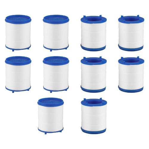 Élément filtrant de robinet 10 pièces, élément filtrant de robinet anti-calcaire, élément filtrant en coton PP pour purificateur d'eau de robinet pour cuisine, salle de bain