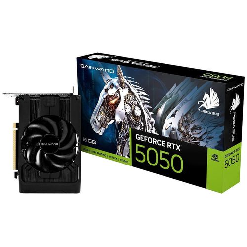 Gainward GeForce RTX 5050 Pegasus, GeForce RTX 5050, 8.0 GB GDDR6, PCI-Express