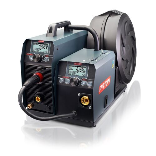 PATON MultiPRO-270-15-4-400V Machine de Soudage MIG – Kit de Soudeur 3-en-1 pour MIG, MMA, et TIG HF avec Alimenteur de Fil Avancé 400V, Soudage MIG avec gaz, Soudage de haute qualité