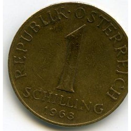 Autriche 1 Schilling 1963