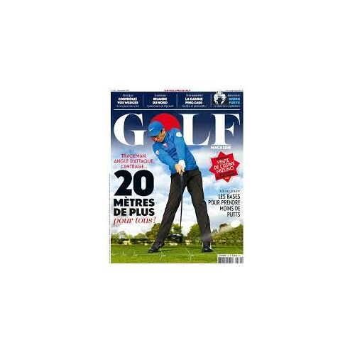 Revue Golf Magazine 332. Decembre 2017.