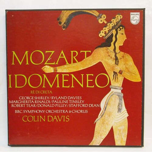 Mozart Idomeneo Bbc Symphony Orchestra & Chorus Colin Davis George Shirley / Ryland Davies / Margherita Rinaldi / Pauline Tinsley /