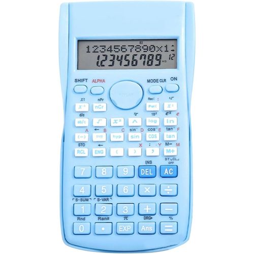 LETNERNY-Calculatrice Scientifique, Calculatrice Scientifique Standard À 12 Chiffres, Grand Écran Avec Couverture Rigide Coulissante, Prend En Charge 240 Fonctions, Calculatrice De Bureau