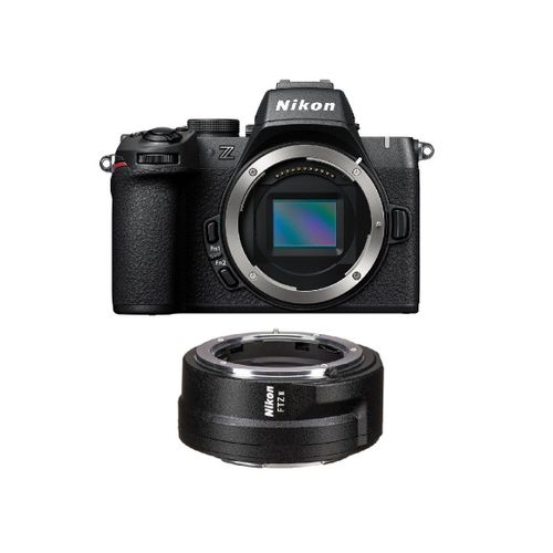 Nikon Z50 II 20.9 mpix Noir + Objectif Nikon FTZ II