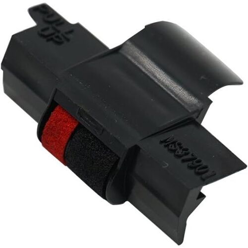 6 Pack Ruban Rouleau d'encre Ink Roller pour IR-40T l'imprimante de Calculatrice -Noir/Rouge