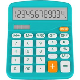 Calculatrice,Calculatrice de Bureau,Fonction Standard,Bleu