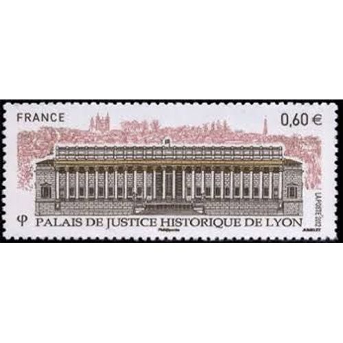 Palais De Justice De Lyon Année 2012 N° 4696 Yvert Et Tellier Luxe