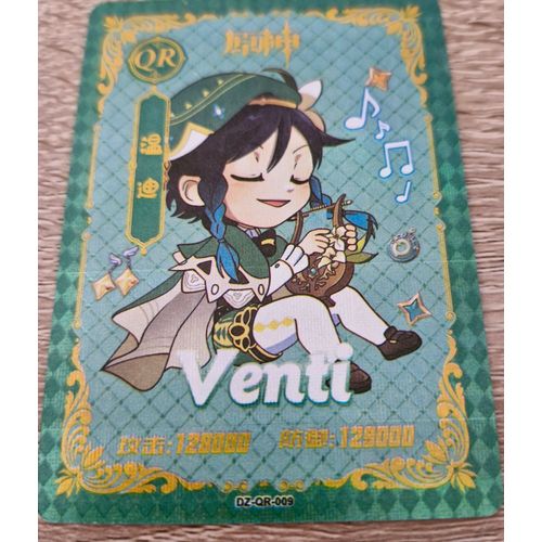 Carte Lomo "Genshin Impact" Personnage Venti