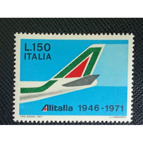 Timbre Italie Yt 1082 Empennage Du Boeing 747 1971 ( 101207 )