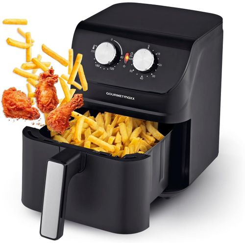 NouvelHorizonstore-Friteuse à air chaud 4L | Combinaison astucieuse d'un four à air chaud, d'un gril & d'une friteuse | Faire frire, rôtir, griller, etc. | Préparation économe en énergie