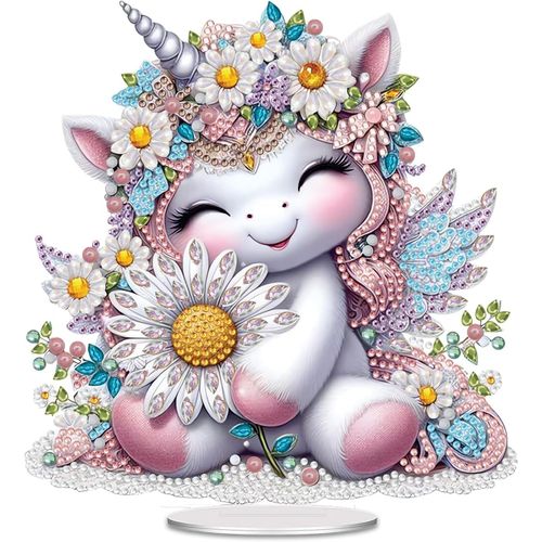 Diamant Painting Ornemental,5d Diamond Painting Adulte,Diamond Painting Licorne,Convient Aux Débutants,Aux Adultes Et Aux Enfants