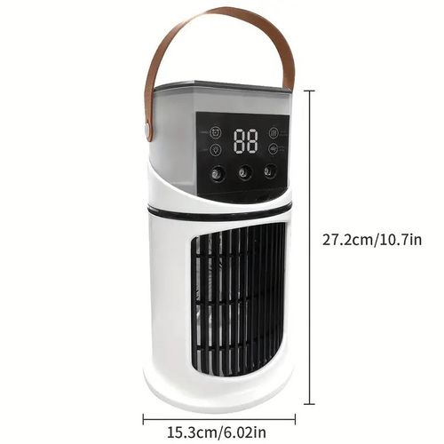Ventilateur USB avec Brumisateur – Refroidisseur d’Air Portable 9 Vitesses