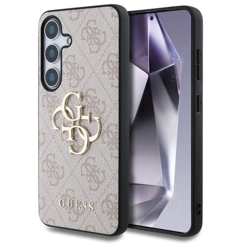 Guess Coque 4G Metal Logo Samsung Galaxy S25 Pink