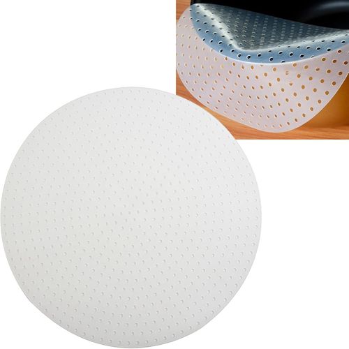 AYUHR-Tapis en silicone pour cuiseur à riz, 35 cm Résistant aux brûlures Pour cuiseur à riz commercial tapis de cuiseur vapeur rond antiadhésif réutilisable