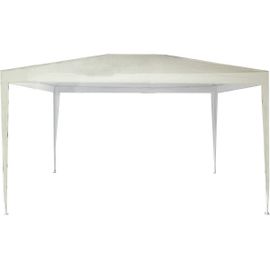 Tonnelle De Jardin "Natacha 4" - 12 M² - 3 X 4 M - Blanc