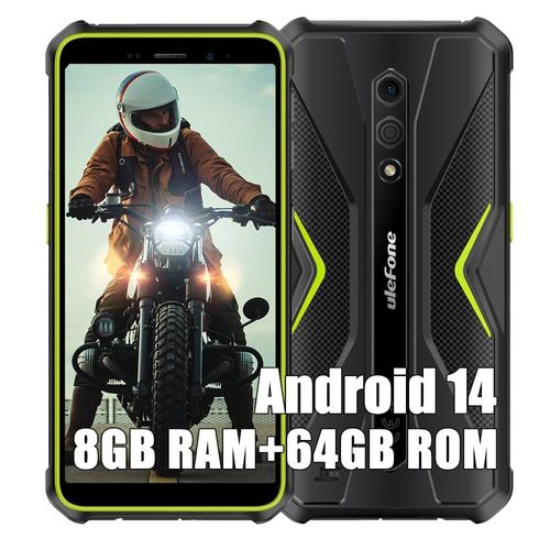 Ulefone Armor X12 Pro 4G Téléphone Portable Incassable,8Go+64Go X12Pro vert
