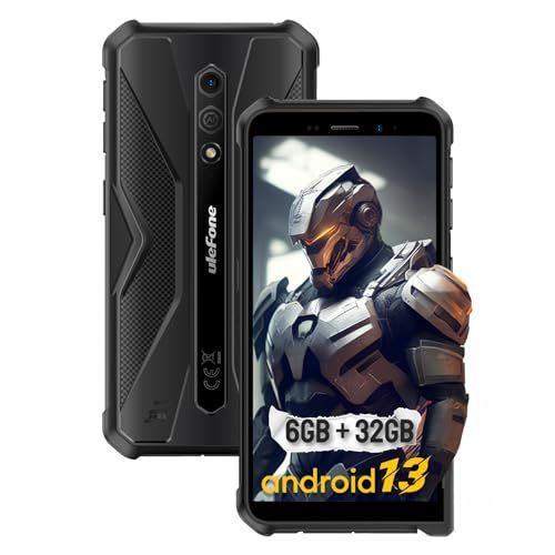 Ulefone Armor X12 Téléphone Portable Incassable, 6Go+32Go Noir