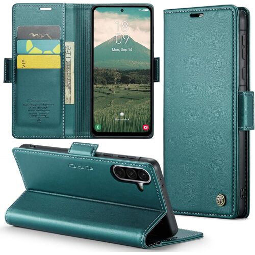 ERSHI-Coque pour Samsung Galaxy A36 Étui Portefeuille Cover en Cuir PU Wallet avec Cartes Magnétique et RFID Protection Antivol Fo[9