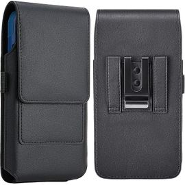 Kal-Étui De Ceinture Vertical Pour Téléphone Portable Iphone 16 15 Pro, Iphone 14, 14 Pro, 13 Pro, 13, 12 Pro, 12, Fermeture Magnétique, Avec Porte-Carte D'identité, Pour Téléphone Portable Galaxy S2