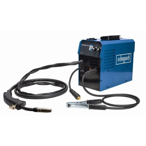 Poste à souder digital WSE4000CUT - Multi procédés TIG MMA 20/160A et Découpeur Plasma 10/40A - AMPS 230V Masque, Eletrodes et Buses incluses - SCHEPPACH - 5906610901