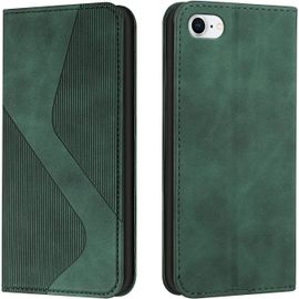 Kal-Coque Pour Iphone Se 2020/Iphone 8/Iphone 7 (4,7 Pouces), Etui Pu Cuir Portefeuille Housse Et Magnétique Flip Pochette Étui À Rabat Protection Case Avec Antichoc Tpu Housse (Vert)