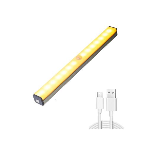 Lampe Led Sous Placard Avec Détecteur De Mouvement Et Batterie Rechargeable Usb