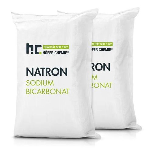 2x 25 kg 25 kg de bicarbonate de sodium en qualité alimentaire - l'aide ménagère parfaite