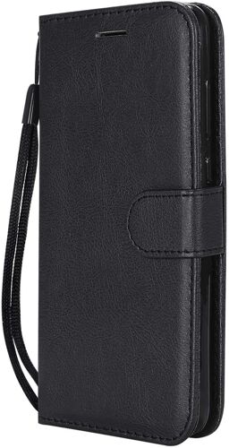 Coque Pour Huawei P8 Lite 2017 / Nova Lite, Pu En Cuir Coque Portefeuille Étui Housse Tpu Coque Pour Huawei P8 Lite 2017 / Nova Lite - Noir