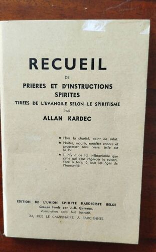 Recueil De Prières Et D'Instructions Sprites