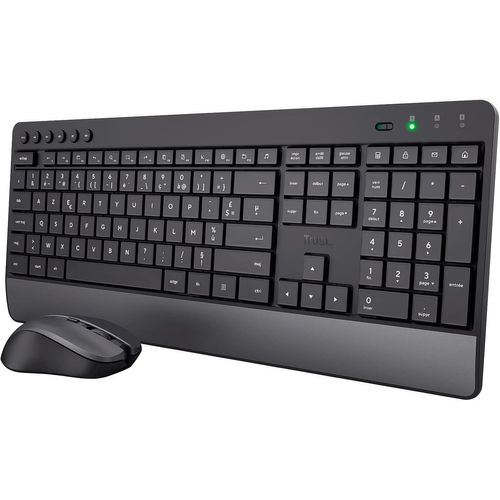 ChenQuanSarl-Trezo Ensemble Clavier Souris Sans Fil,Configuration Azerty Français,Conception Durable,Clavier Silencieux Et Ergonomique,Batterie Longue Durée 48 Mois,2.4 Ghz,Pc,Portable,Ordinateur