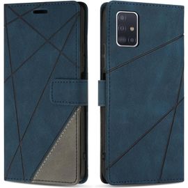 Tianyi-Coque Pour Samsung Galaxy A51 4g / Galaxy M40s, Protection Housse Etui En Cuir Pu Portefeuille Avec Emplacements Cartes Et Fonction Support Pour Samsung A51 4g / M40s, Bleu